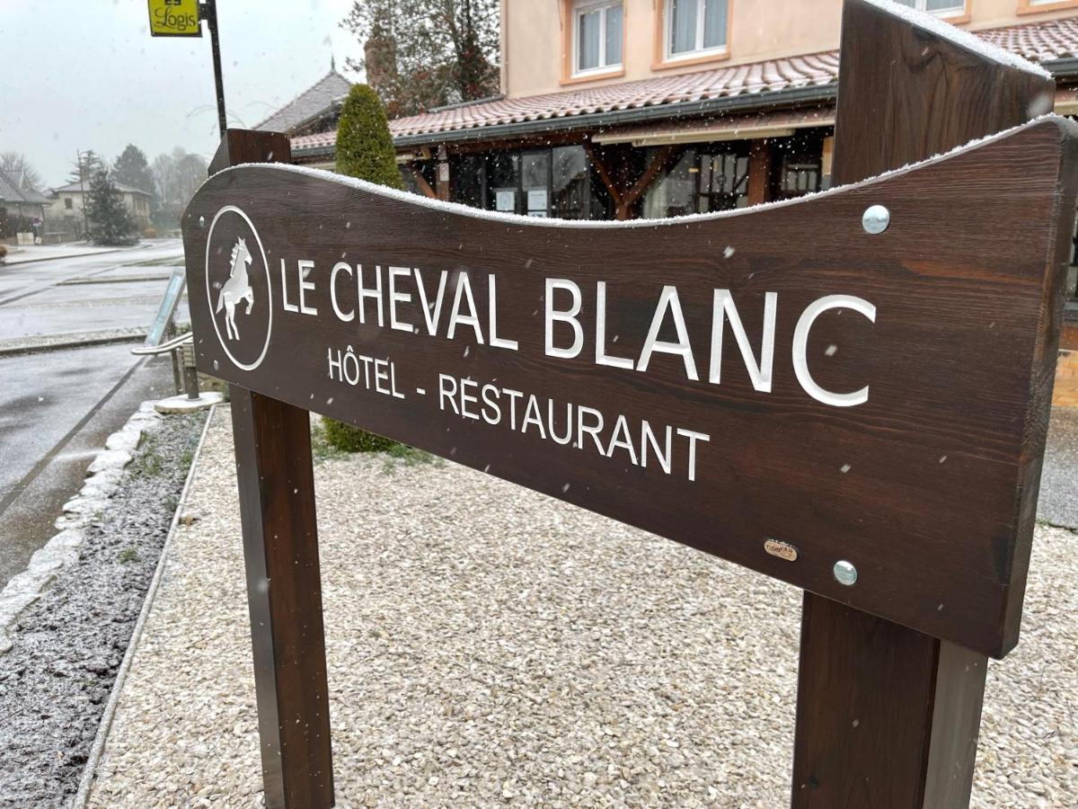 Le Cheval Blanc - Lac Du Der - Logis Hotel Giffaumont-Champaubert Exteriör bild